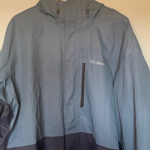 Columbia Men's Two-Tone Windbreaker - Picture 3 of 7